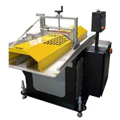 Reel Power's Up-Cut Extrusion Saw