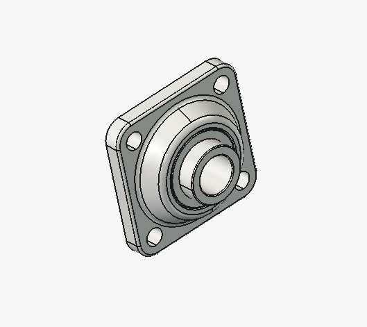 4-Bolt Flange Bearing P/N 10405-409*