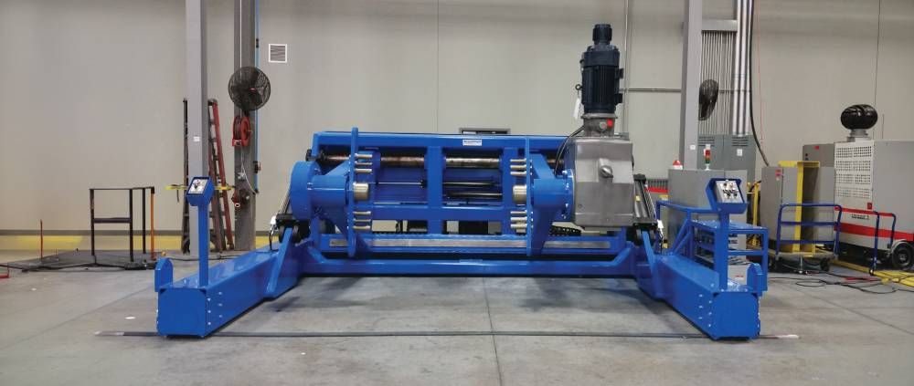 FMT Series FMPT 100 Shaftless Take-Up & Pay-Off Machine