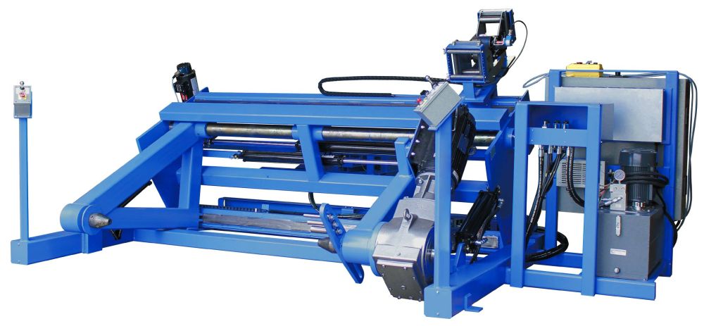 FMT Series Heavy Duty Floor Mounted Shaftless Take-up Machine