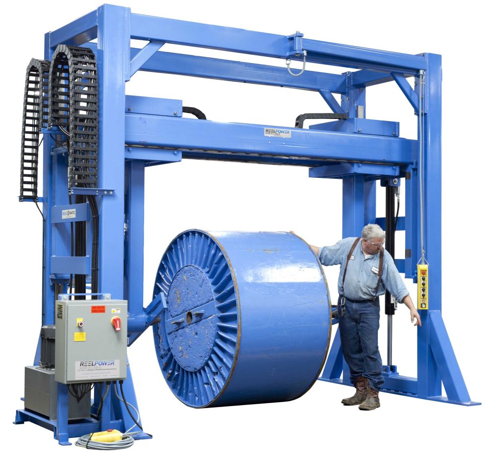 Reel Power Walk Through Shaftless Pay-Out WT/Gantry 