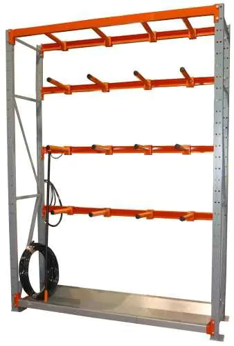 Cantilever Coil Rack Storage Package System