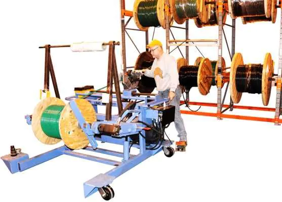 Best Track & Trolley Cable Reel Storage System