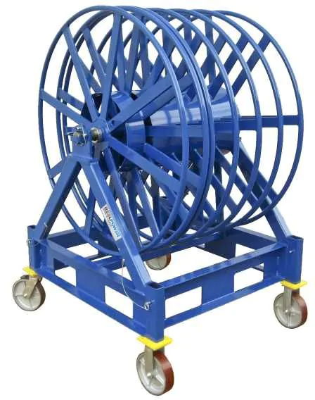 Wire Spool Cart / Dispenser Rack - Store & Transport Spools