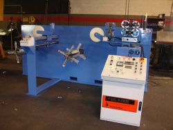 630-1250 double-spooler twin-reel for wire and cable coiling take-up