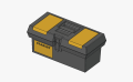 PLASTIC PORTABLE TOOLBOX 7-13/64