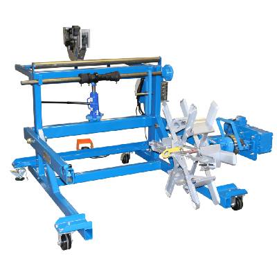 Cable spooling machines