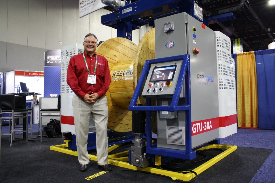 Reel Power Industrial Introduces the New GTU-30A Heavy Duty 24/7 Manufacturing Take Up