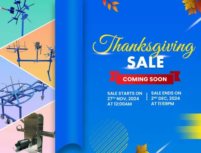 Thanksgiving Sale 2024 - Coming Soon