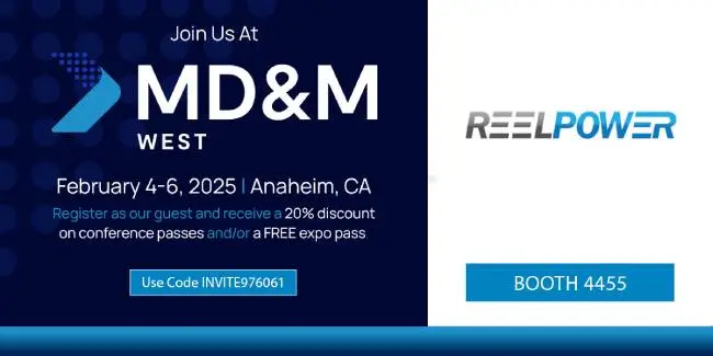 Join us at MD&M West in booth #4455